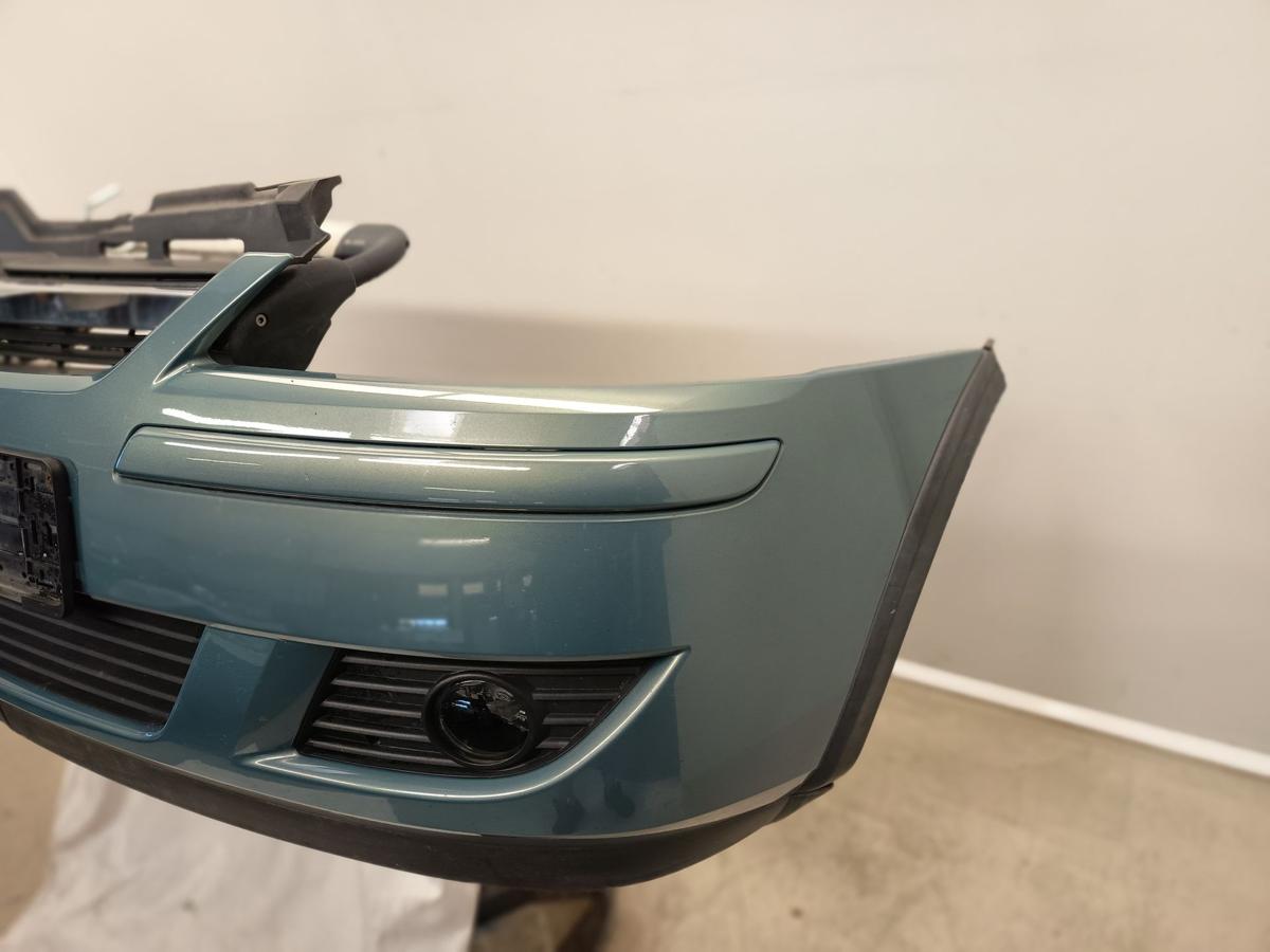 Opel Corsa C orig Stoßfänger/ Stoßstange vorn mit NSW 3NU Grau Facelift Bj 2006