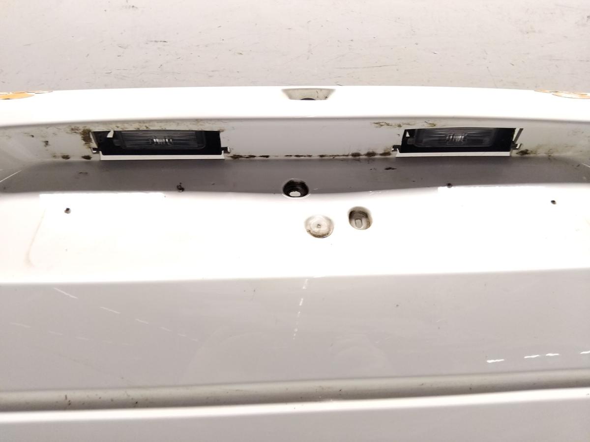 Citroen C1 II original Sto&szlig;f&auml;nger Sto&szlig;stange hinten KWD Lipizzan White BJ2014