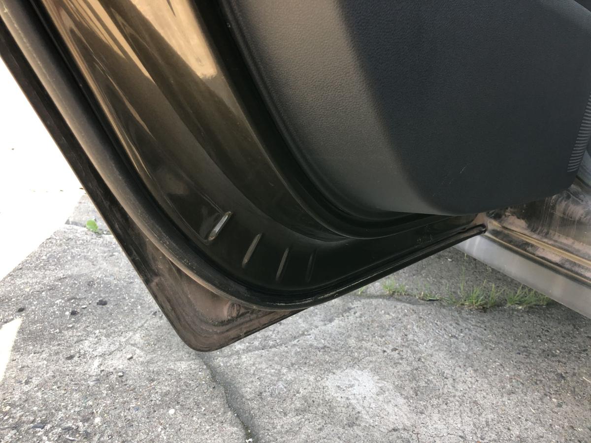 Peugeot 3008 I Typ 0U Tür hinten links Fondtür im Rohbau KDK Hickory Braun