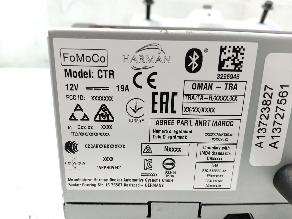 Ford Fiesta HJ HF original Radio Audio-System L1TT-18D804-GL Model CTR Bj.2019