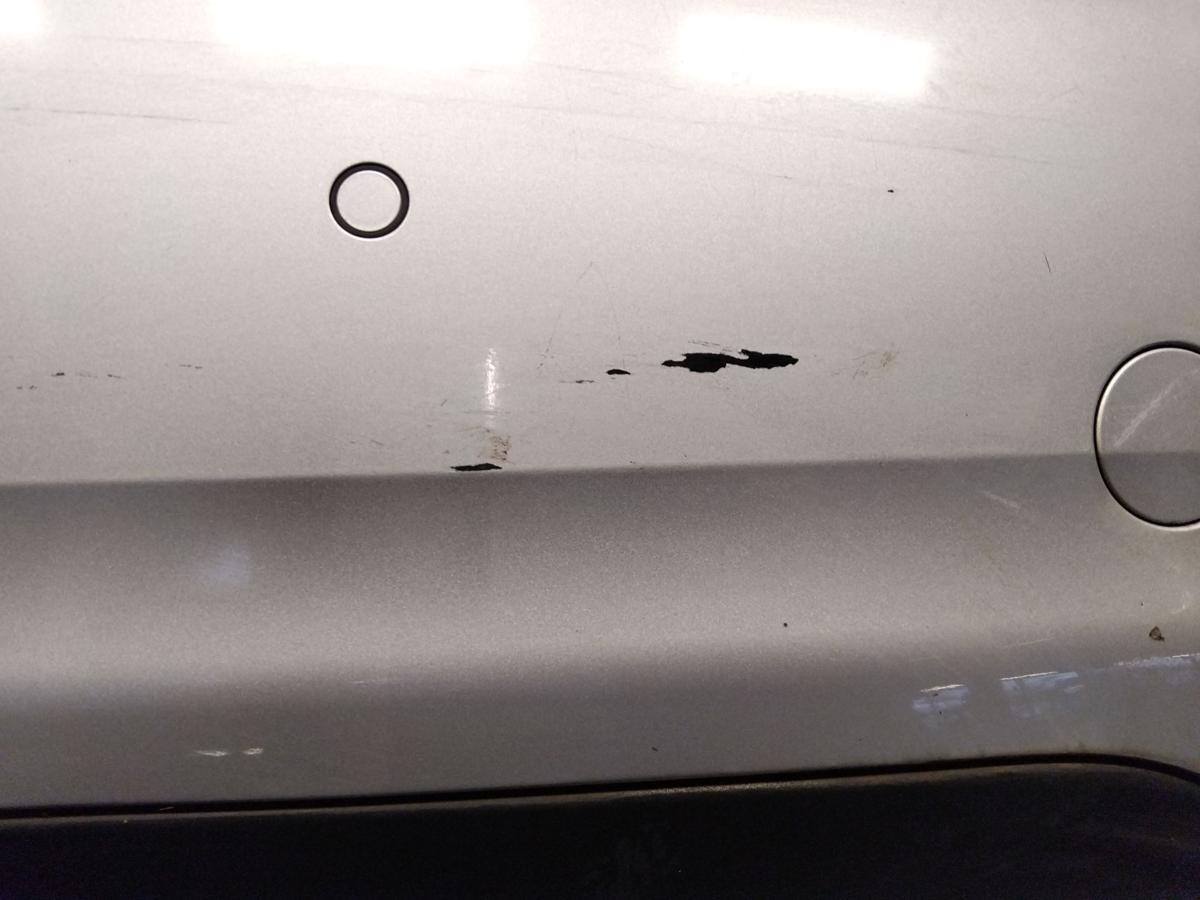 Peugeot 208 original Stoßfänger Stoßstange hinten silber mit PDC Bj.2016