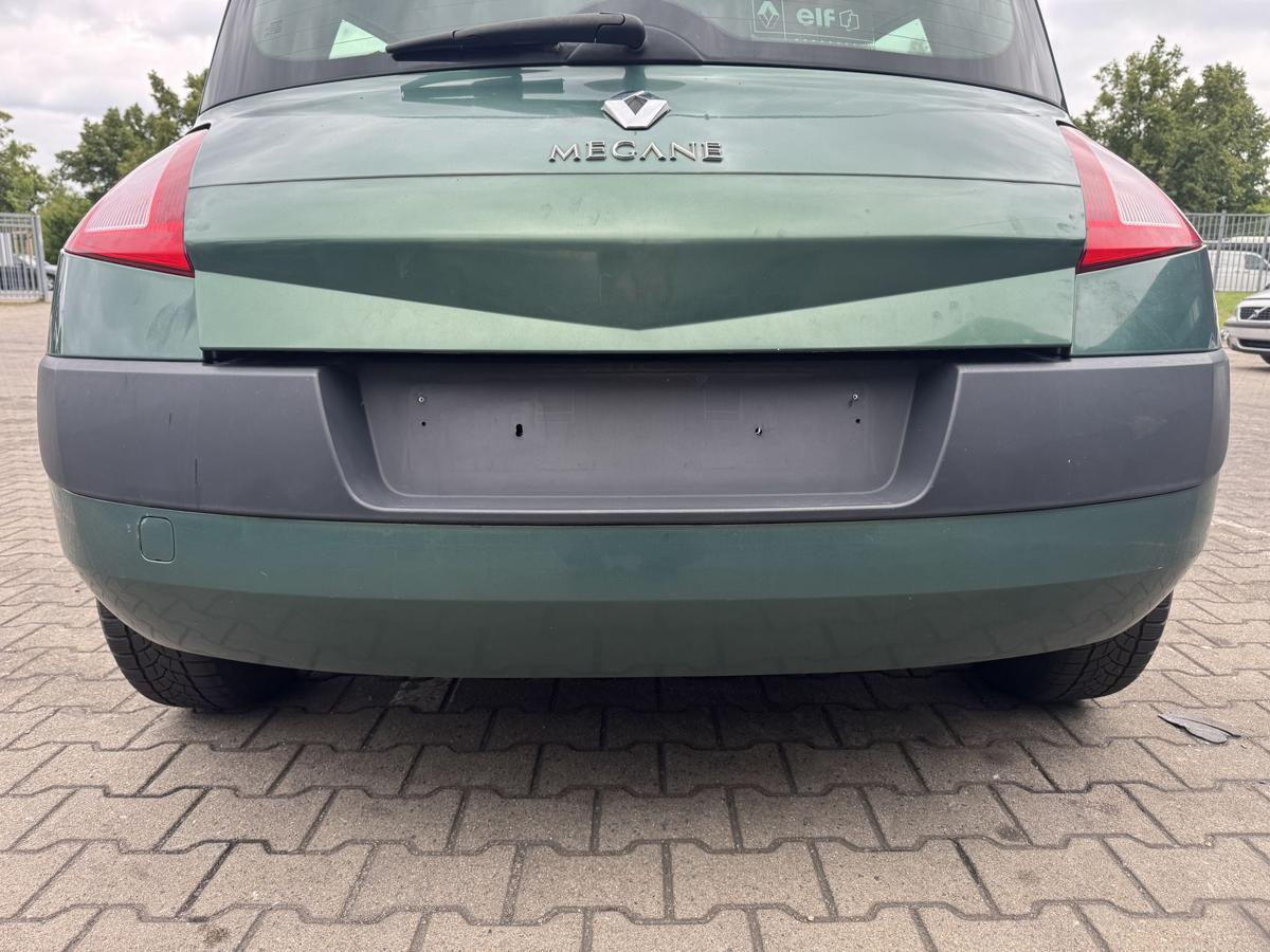 Renault Megane 2 original Sto&szlig;stange Stossf&auml;nger hinten D96 Vert Giverny Flie&szlig;heck Bj.2004