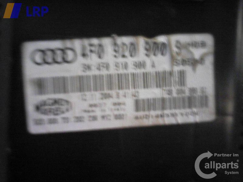 Audi A6 4F original Tacho Kombiinstrument 503000731202 BJ2004