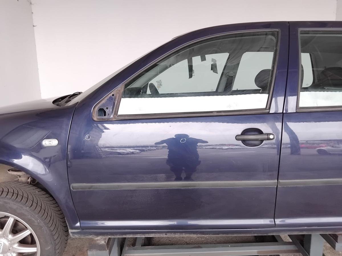 VW Golf 4 1J T&uuml;r vorn links Fahrert&uuml;r 5-t&uuml;rig LB5N Indigoblaumetallic BJ2000