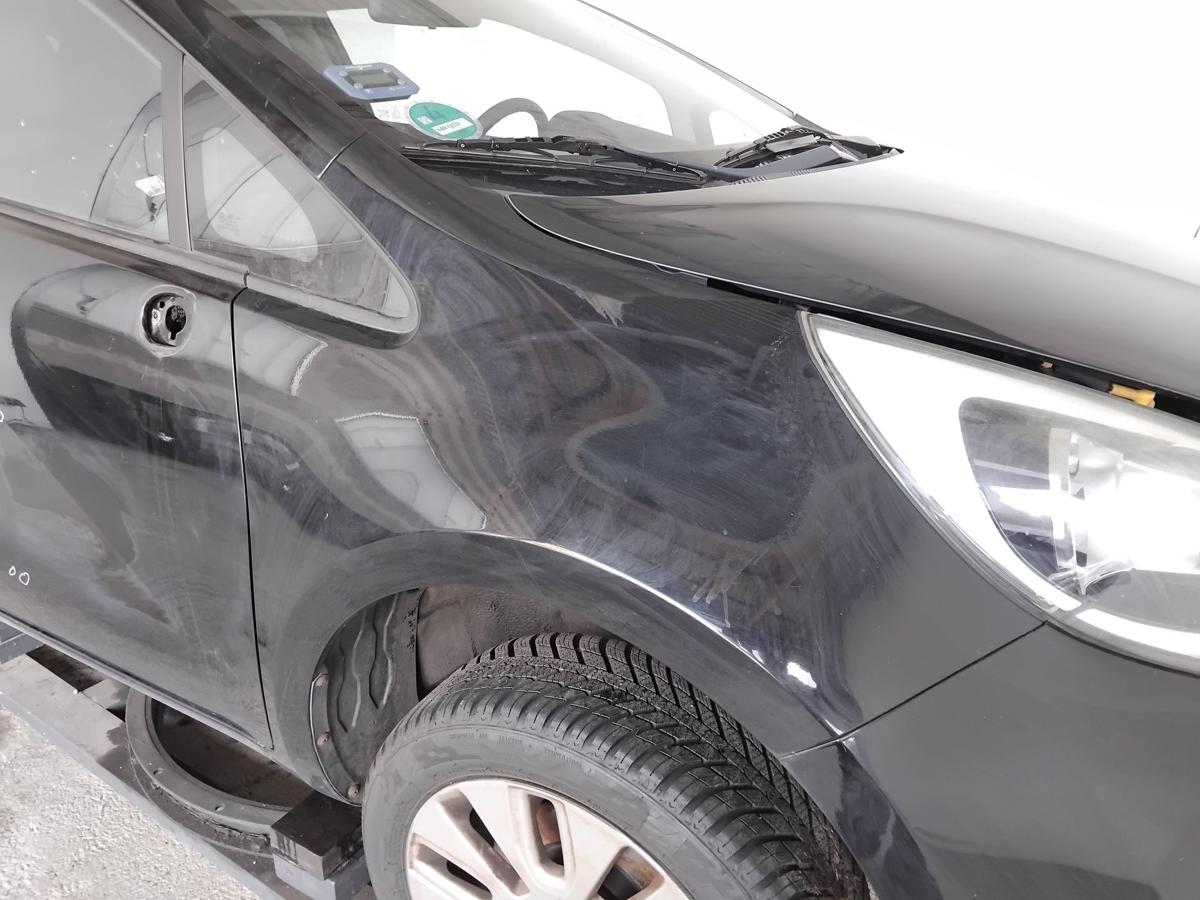 Kia Rio III UB original Kotfl&uuml;gel vorn rechts ohne Blinker BJ2012 AURORA BLACK