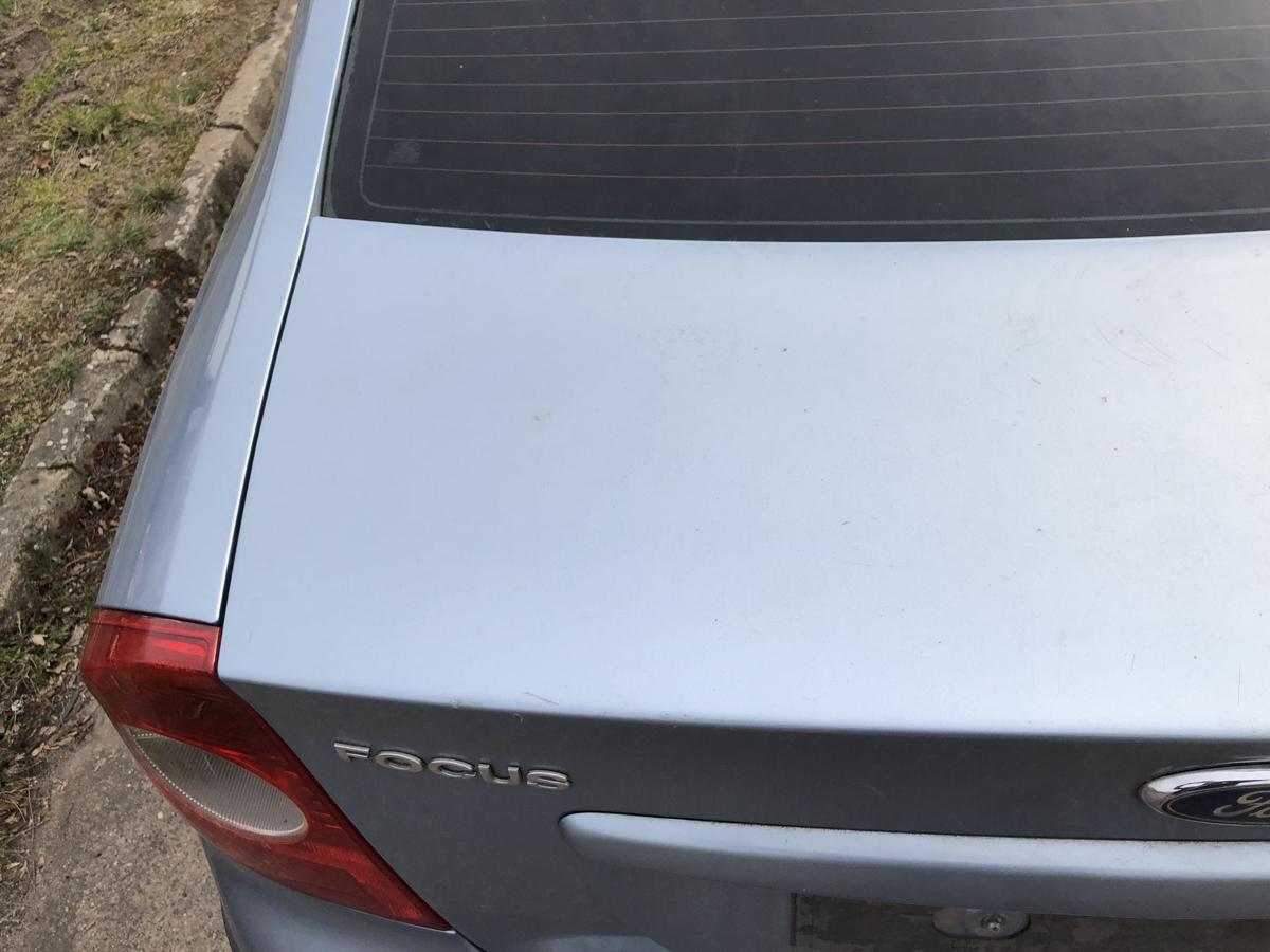 Ford Focus DA3 Limo 4trg Heckklappe Kofferklappe Kofferraumdeckel Tonic blau Met