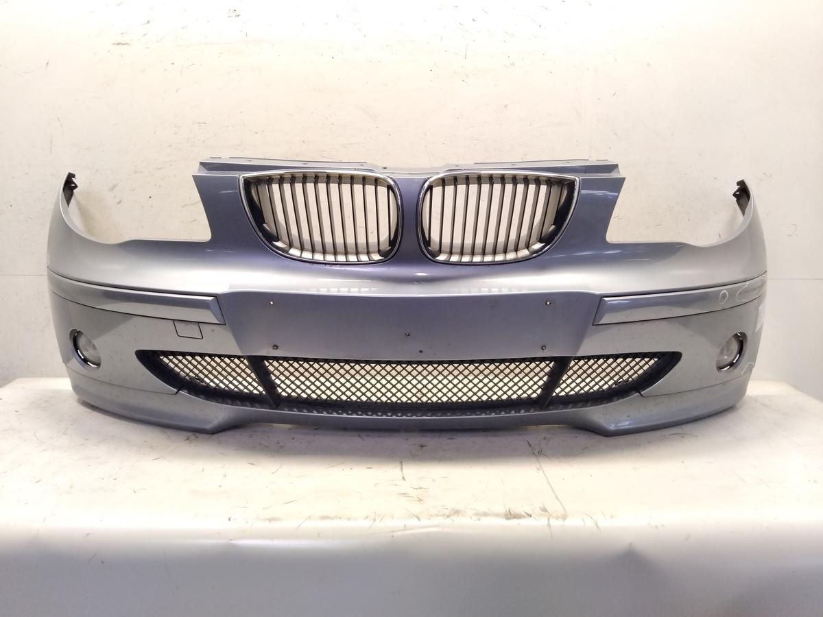 BMW 1er E81 E87 original Sto&szlig;stange Sto&szlig;f&auml;nger vorn BJ2006 A18 Quarzblau