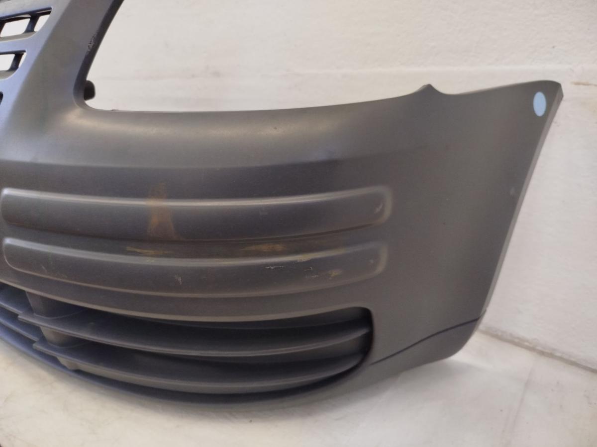 VW Caddy 2K Stossstange Stossf&auml;nger Bumper vorn unlackiert grau