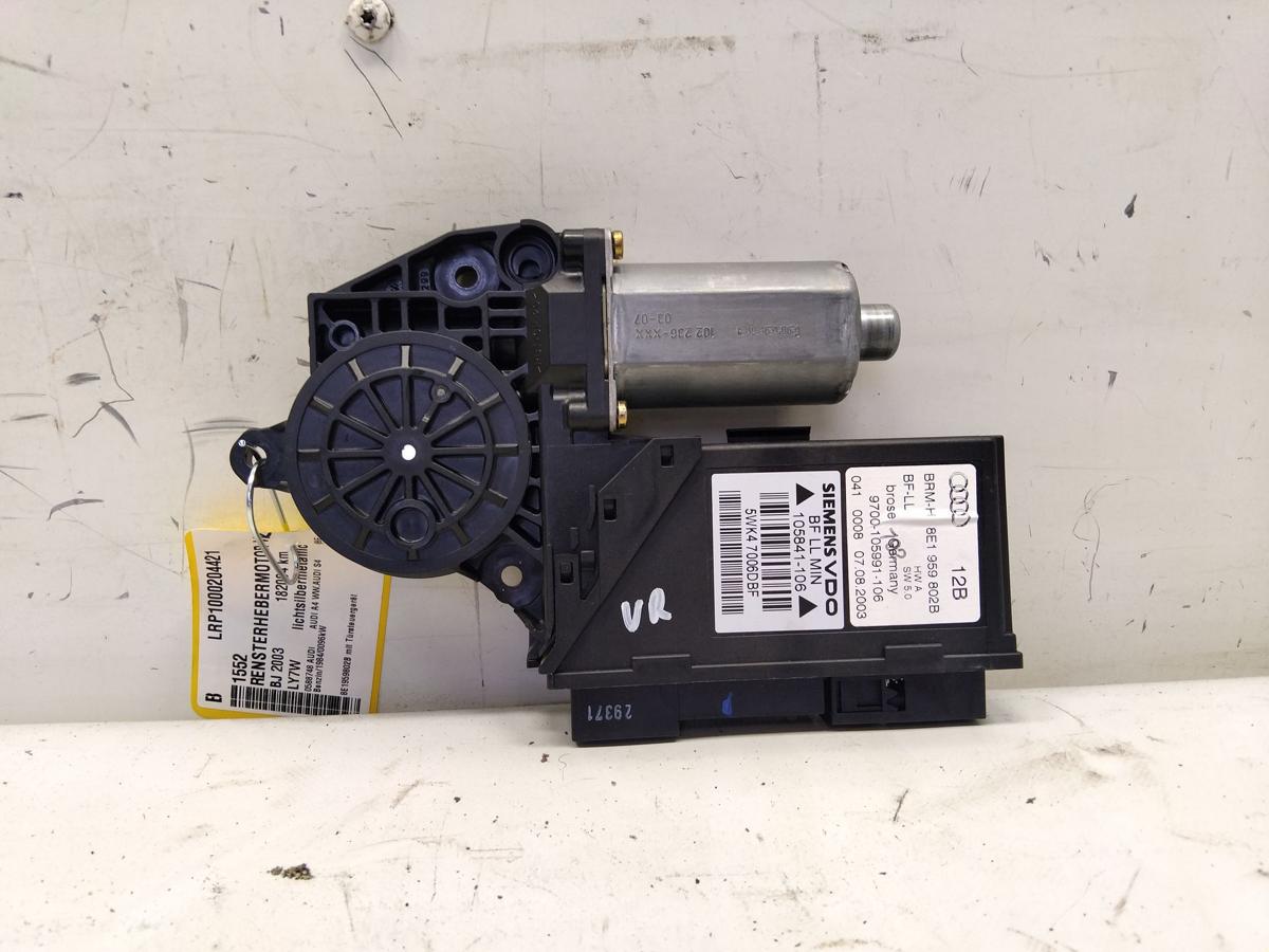 Audi A4 8E B6 original Fensterhebermotor vorn rechts mit T&uuml;rsteuerger&auml;t BJ2003