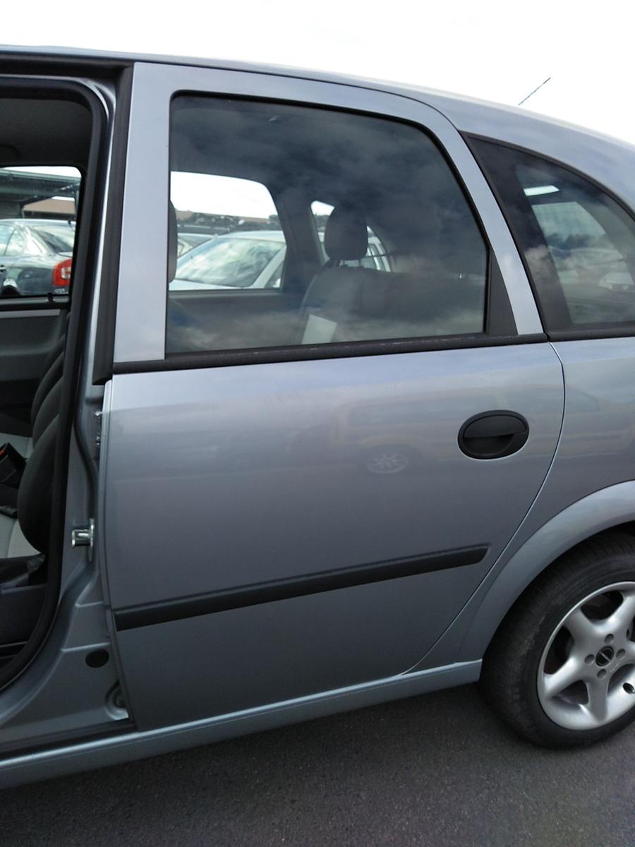 Opel Meriva A T&uuml;r hinten links graumetallic Z163 lichtsilber Bj.2004