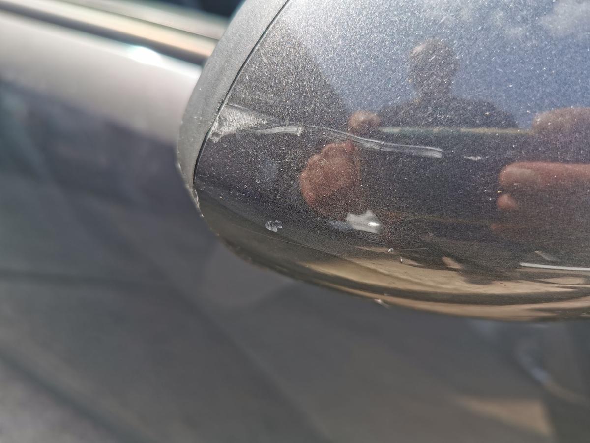 Opel Corsa D Aussenspiegel Rückspiegel Spiegel rechts elektr Z177 Karbongraumet