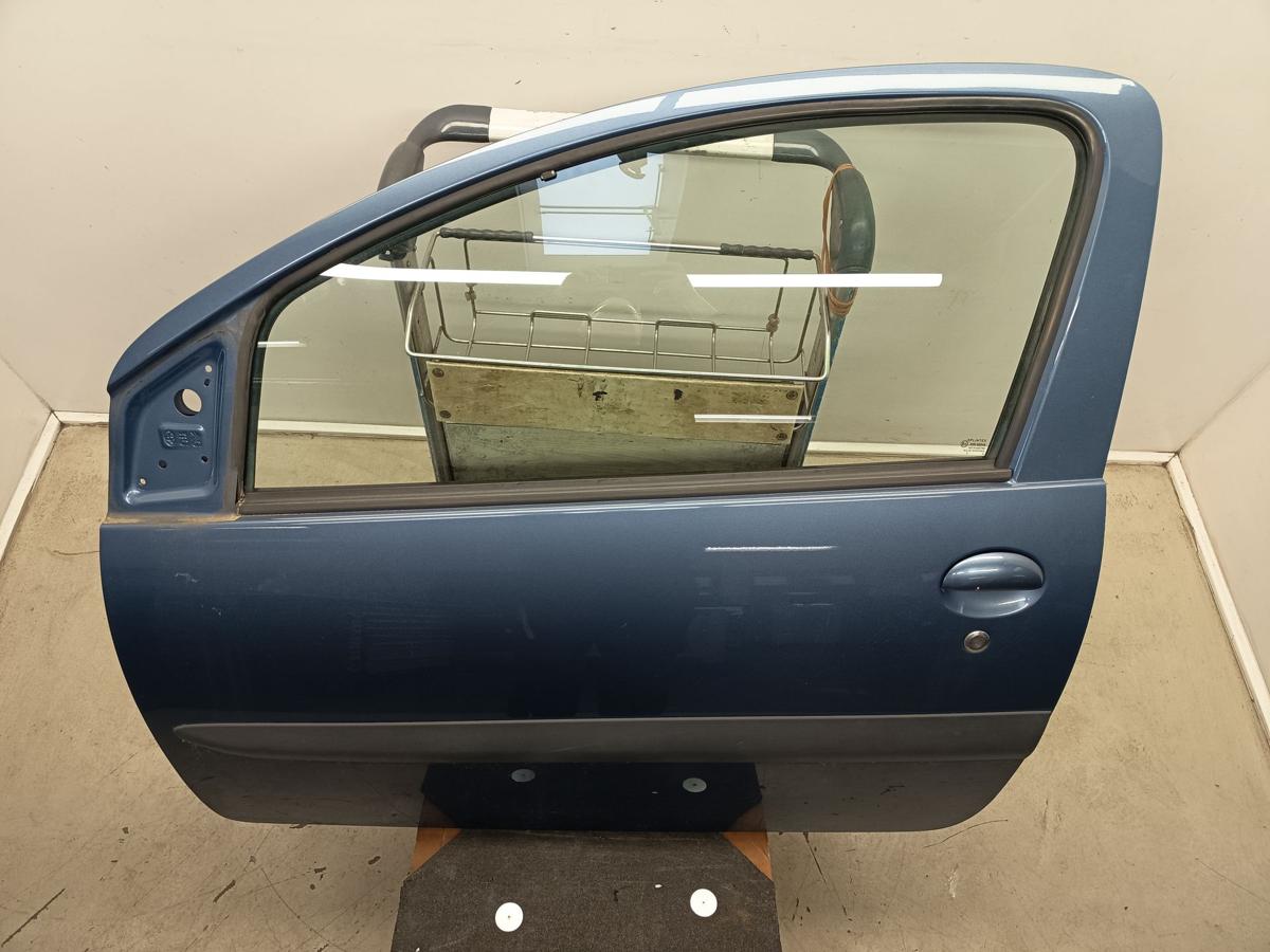 Toyota Aygo original T&uuml;r links 8R3 Grayish Blue perl Baujahr 2009
