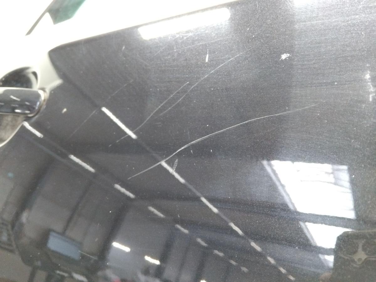 Skoda Fabia 2 Kombi 5J T&uuml;r hinten rechts schwarzmetallic 9910 Blackmagic Bj.2008