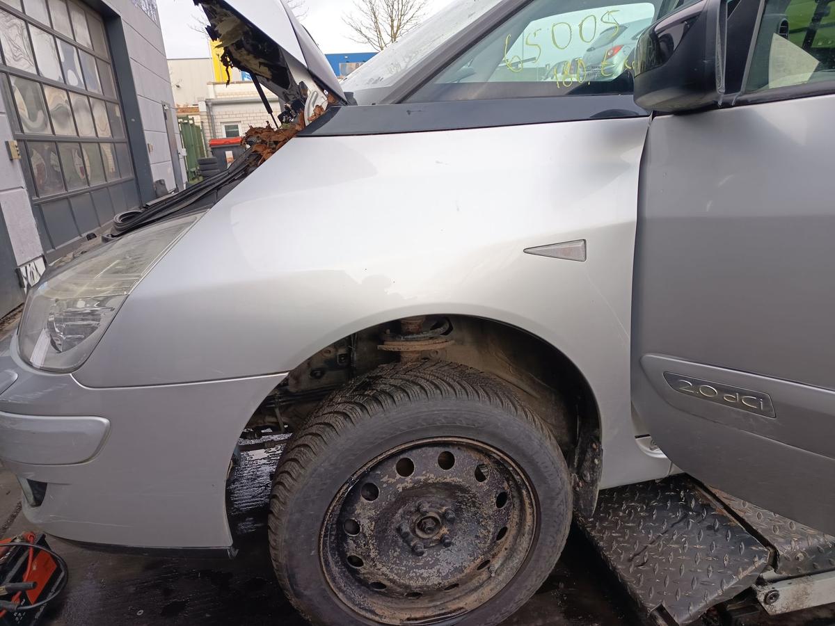 Renault Espace IV 4 orig Kotflügel links Front TED 69 Silber Bj 2010