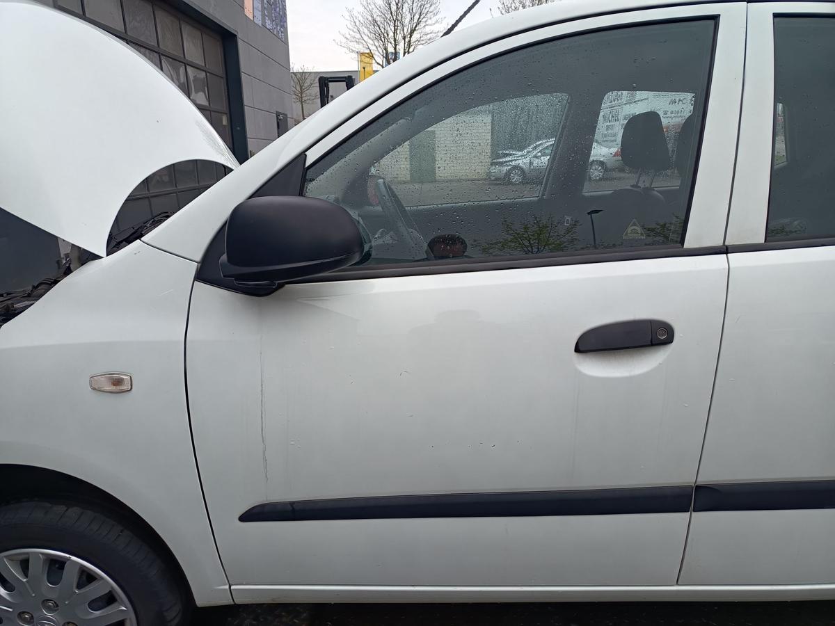 Hyundai I10 PA original T&uuml;r vorne links PGU Crystal White Baujahr 2011