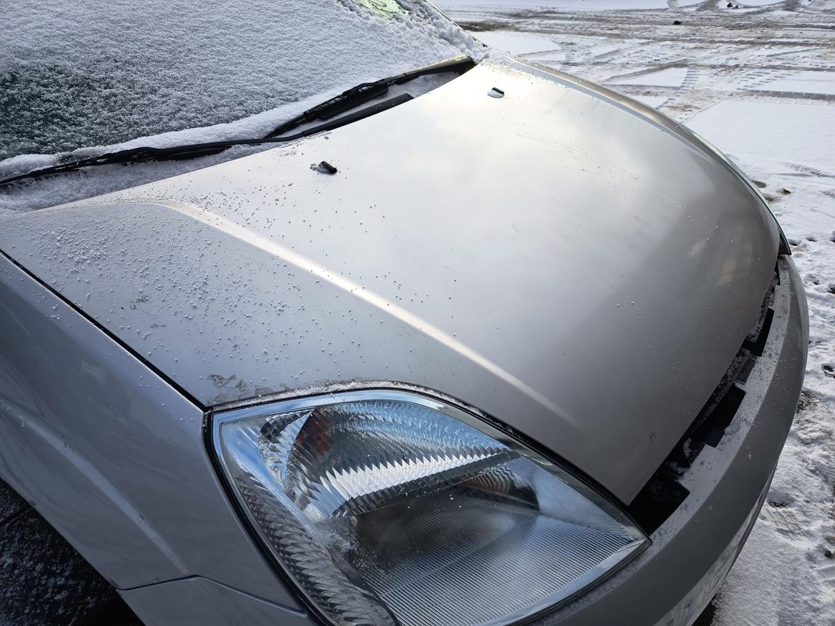 Ford Fiesta VI original Motorhaube Klappe/Deckel vorn/Font Polarsilber Bj 2005