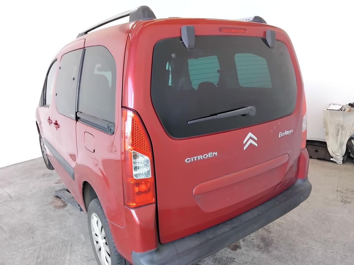 Citroen Berlingo 2 Heckklappe EKQ luziferrot inkl. Heckscheibe klappbar BJ2010