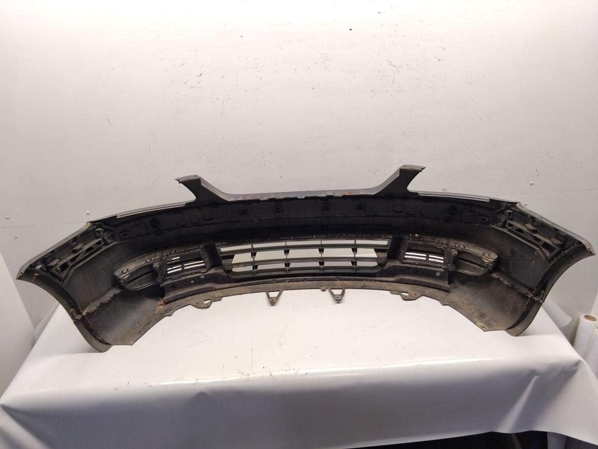 VW Touran 1T original Stoßstange Stoßfänger vorn LD7X platinumgreymet. BJ2006