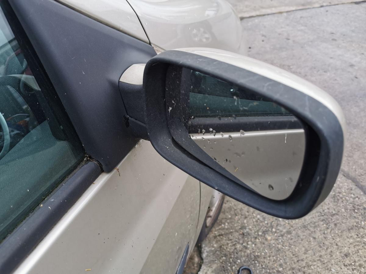 Renault Clio III BR Aussenspiegel Rückspiuegel rechts manuell TED11 Beige Pepper