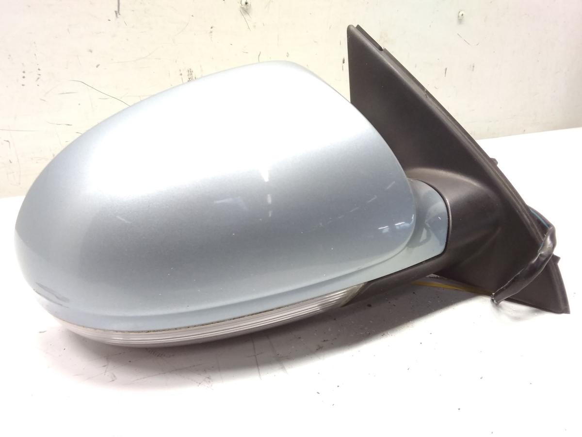 VW Passat 3C B6 orig.Au&szlig;enspiegel rechts elektrisch & beheizt 6pol BJ2005 LB5M arcticbluesilver