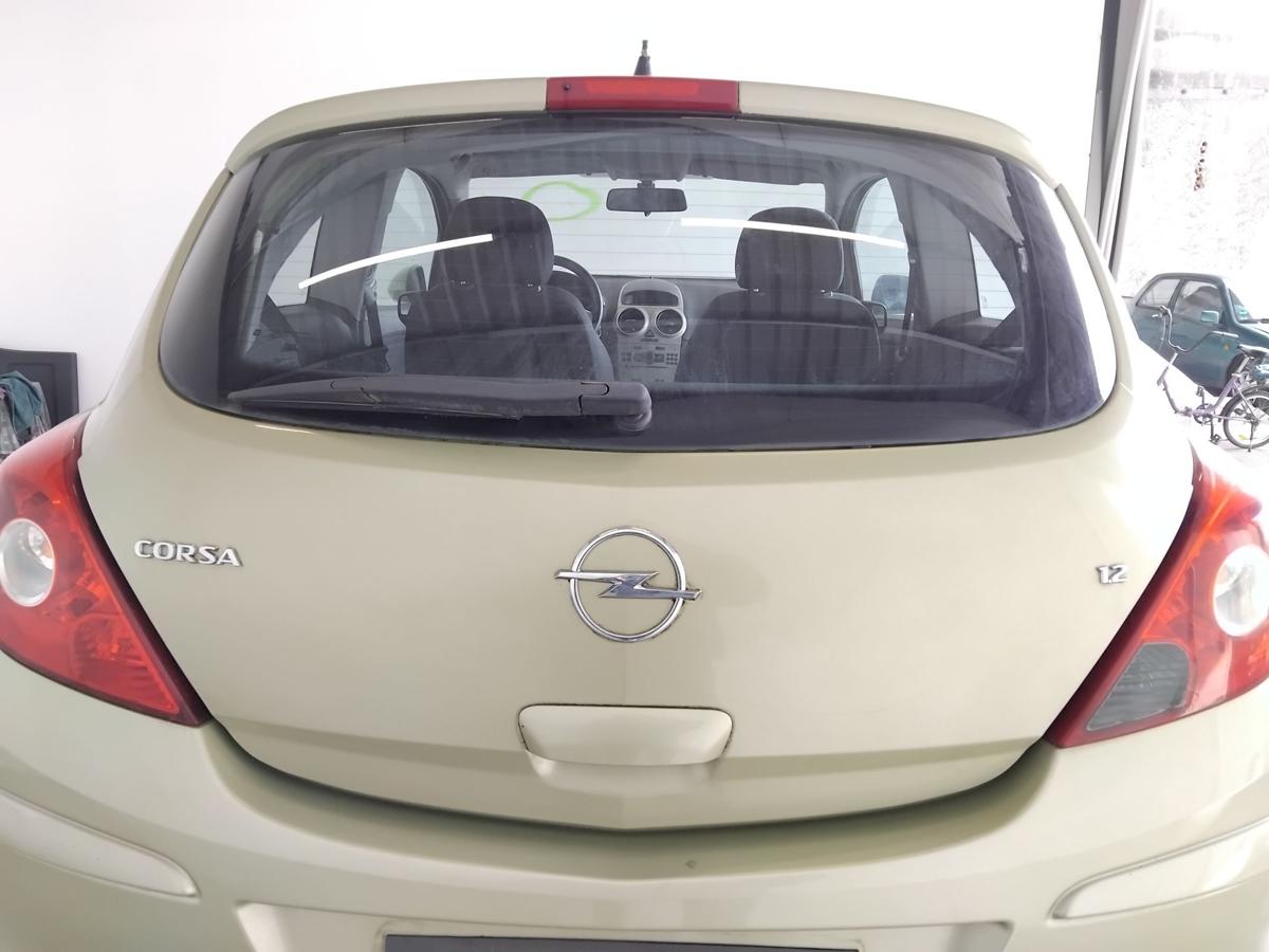 Opel Corsa D Heckklappe Z30E Green Tea Metallic 3-t&uuml;rig inkl.Heckscheibe BJ2006