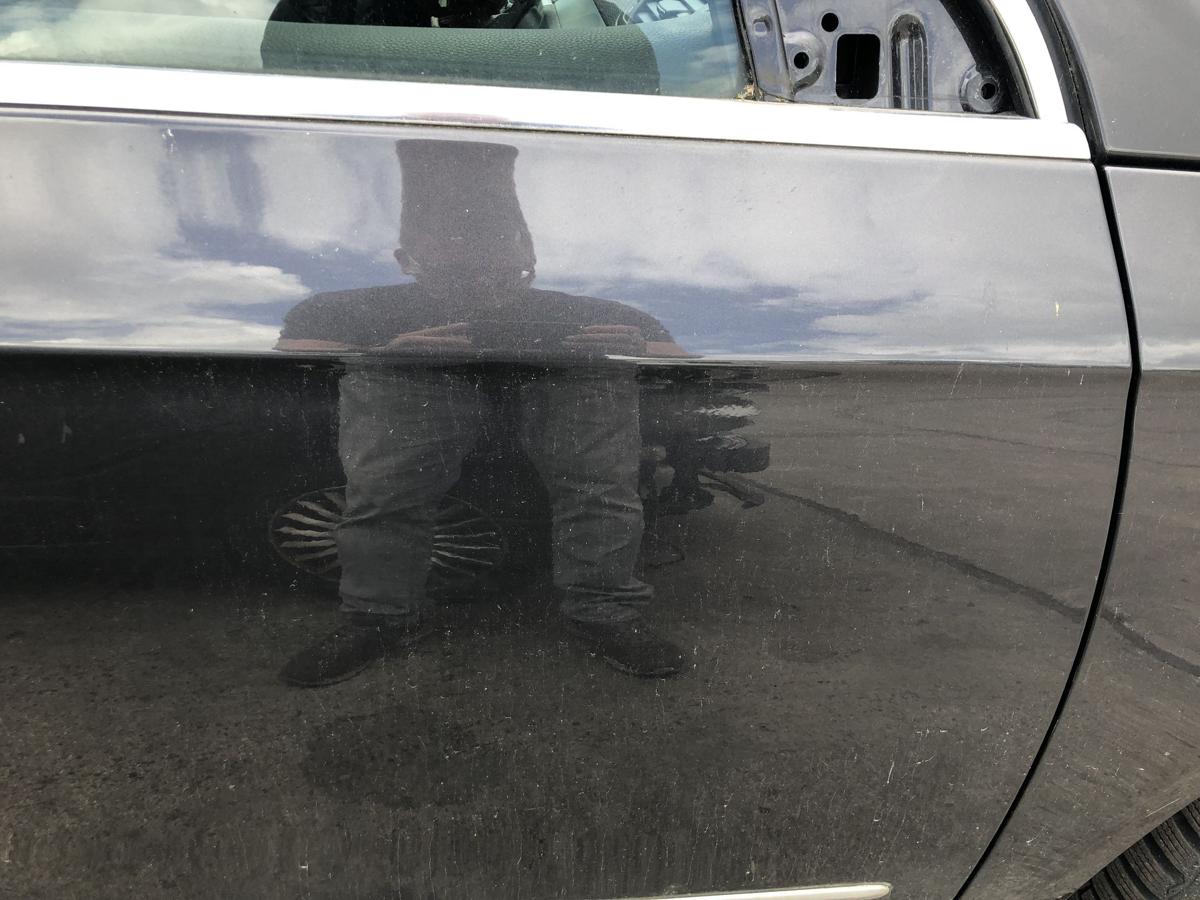 VW Passat 3C B6 Variant T&uuml;r vorn rechts Beifahrert&uuml;r im Rohbau LC8Z Moccabrown
