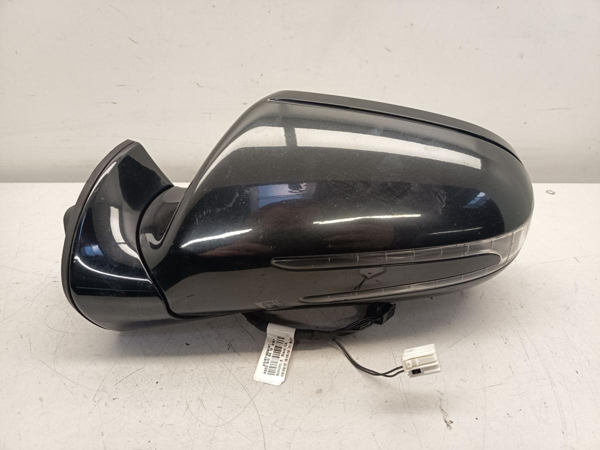 Mercedes Benz CL203 orig Au&szlig;enspiegel links elektr anklappbar 197 schwarz Bj 09