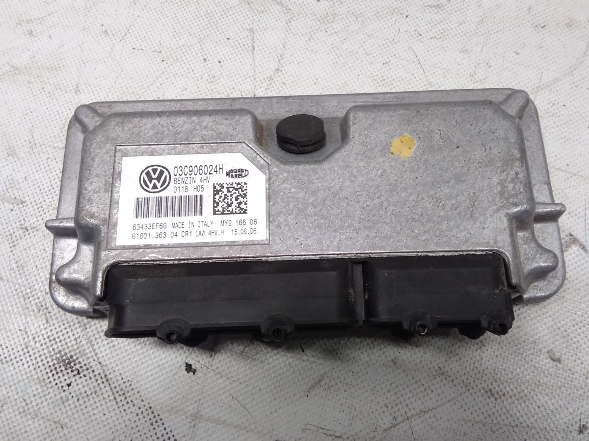 Seat Ibiza 6L Motorsteuergerät 03C906024H 1.4 63kw BXW BJ2006