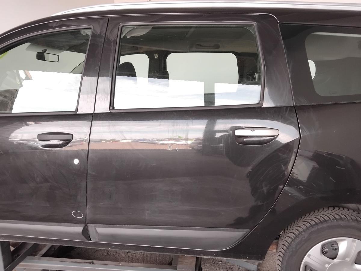 Dacia Lodgy T&uuml;r hinten links NV676 Perlmuttschwarz BJ2012