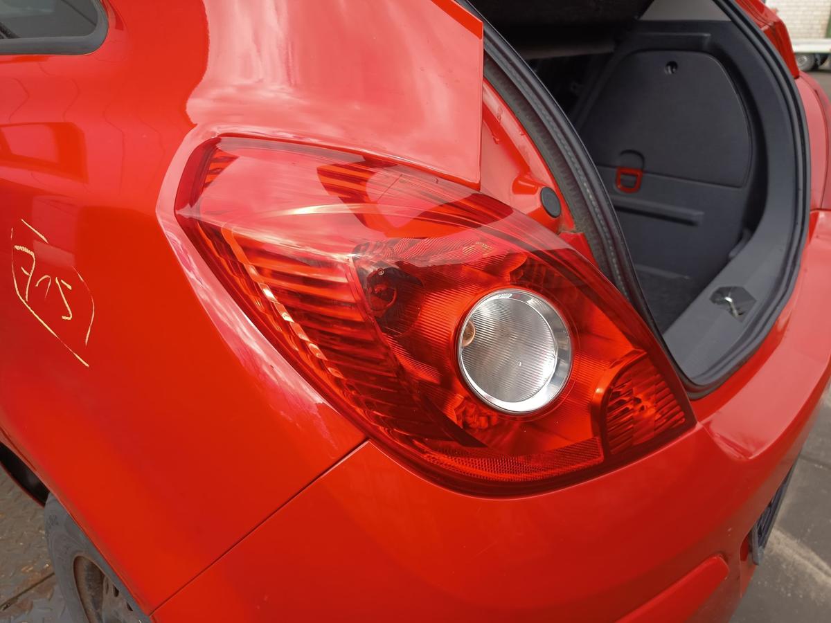 Opel Corsa D original R&uuml;ckleuchte links 3 T&uuml;rer vor Facelift Baujahr 2009