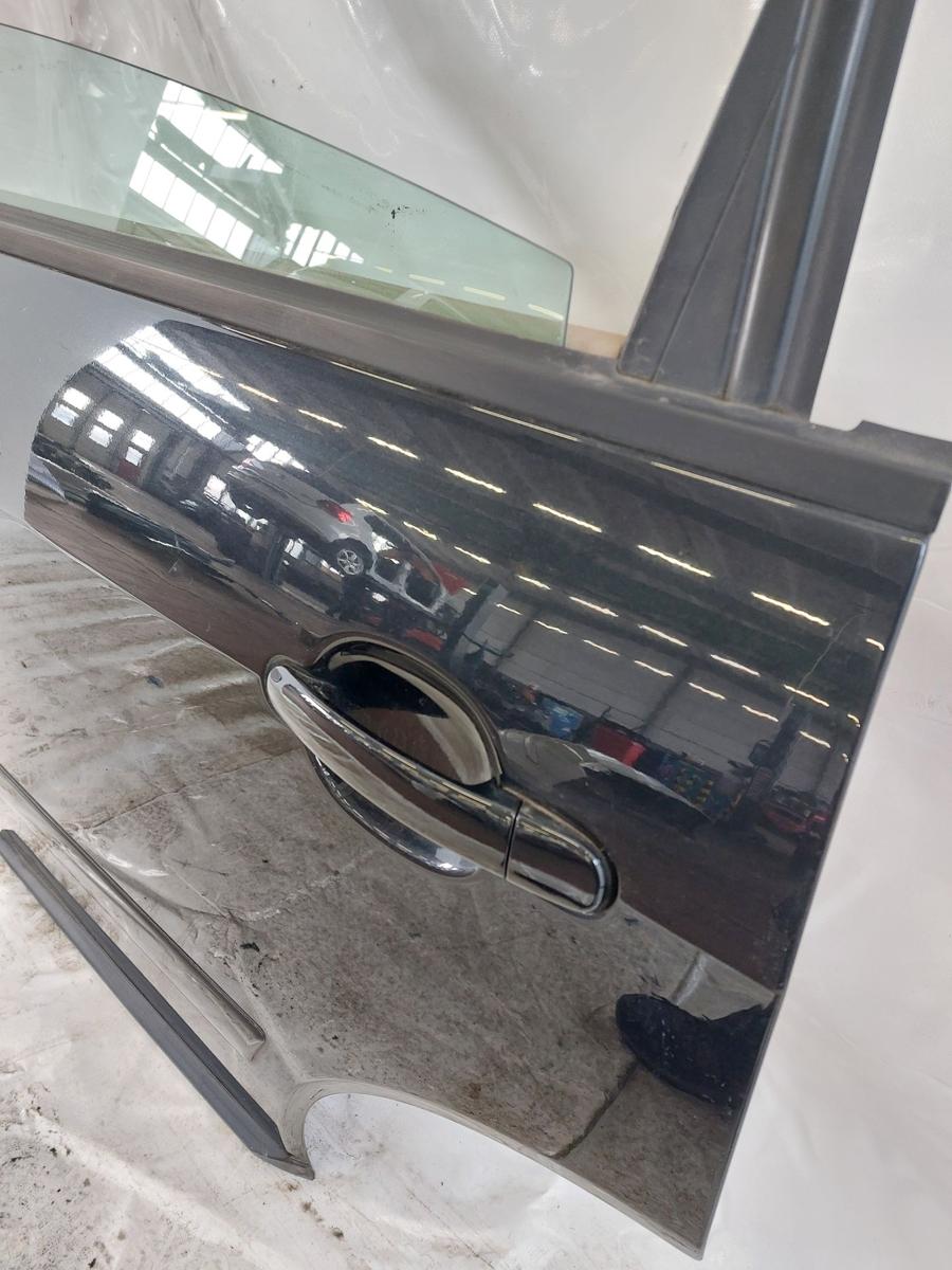 Audi A2 8Z Tür hinten links Fondtür Rohbau LZ9W Ebonyschwarz