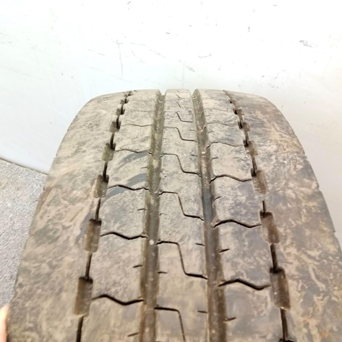 2 Komplettr&auml;der Reifen Lenkachse 315/70R22.5 Dunlop SP346+ M&S aus 2022