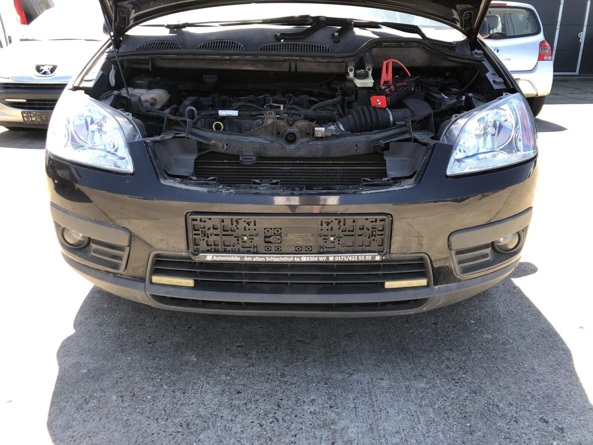 Ford Focus C Max DM2 Sto&szlig;f&auml;nger vorn Frontsch&uuml;rze Nebel bis 07 Pantherschwarz