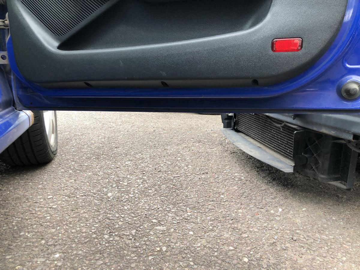 Skoda Fabia 6Y T&uuml;r vorn rechts Beifahrert&uuml;r im Rohbau LF5K Dynamic Blau