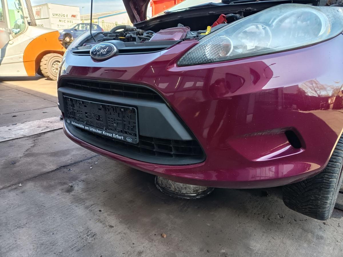 Ford Fiesta MK7 original Sto&szlig;stange vorne Hot Magenta vor Facelift Bj 2009