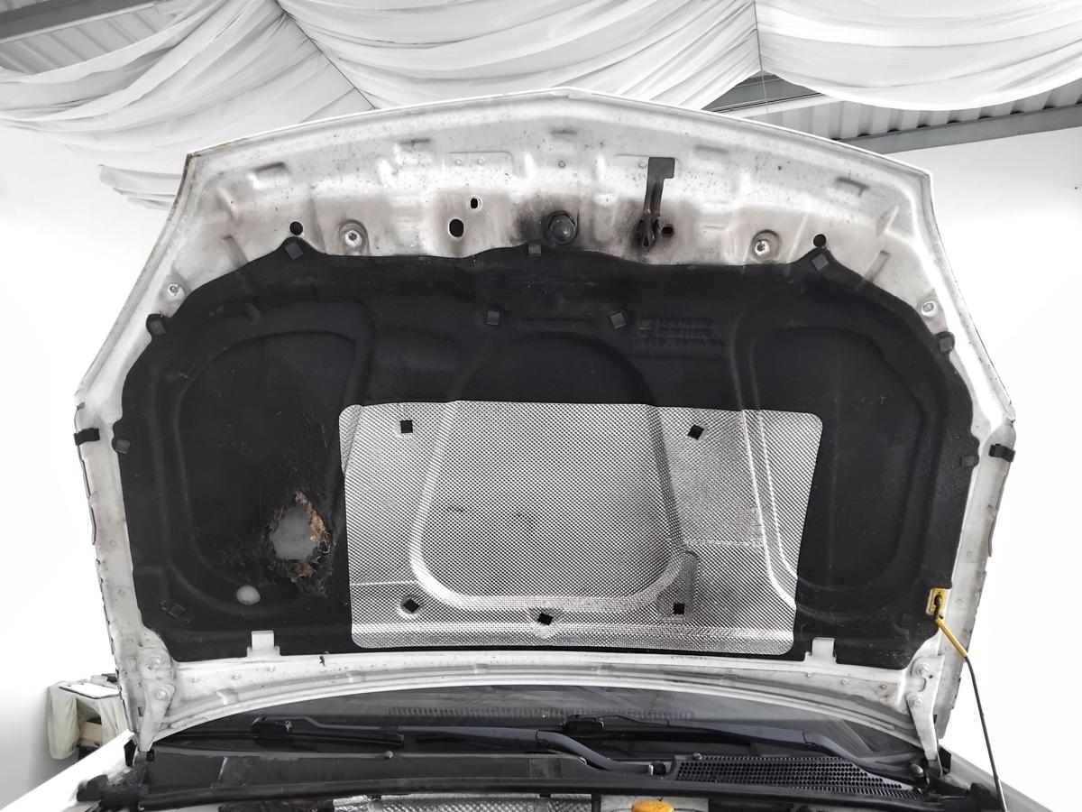 Opel Vectra C Facelift orig Motorhaube Deckel vorn Z474 Casablancawei&szlig; BJ2007