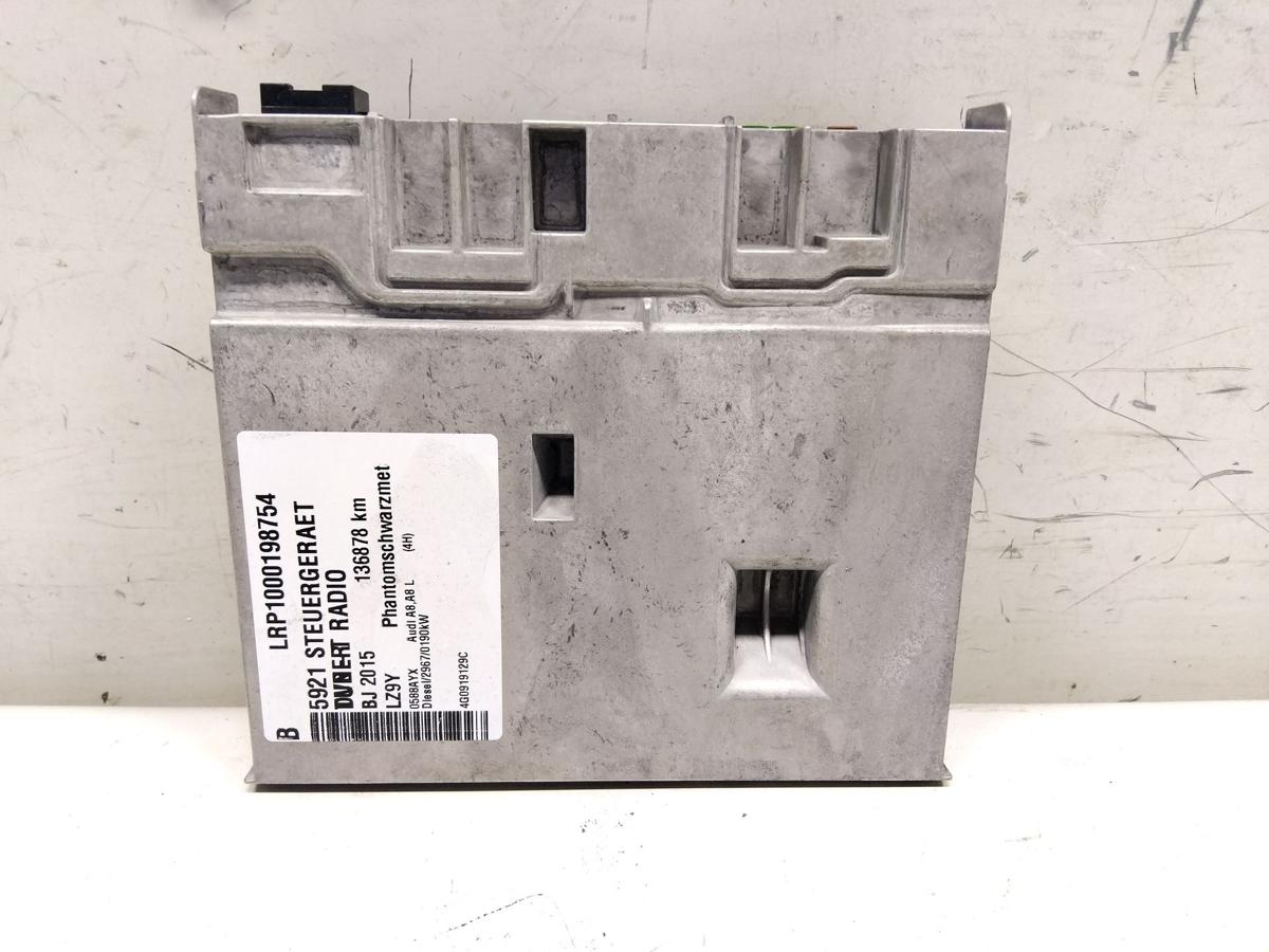 Audi A8 D4 4H orig Steuerger&auml;t DVB-T Radio Tuner Digital TV 4G0919129C BJ2015