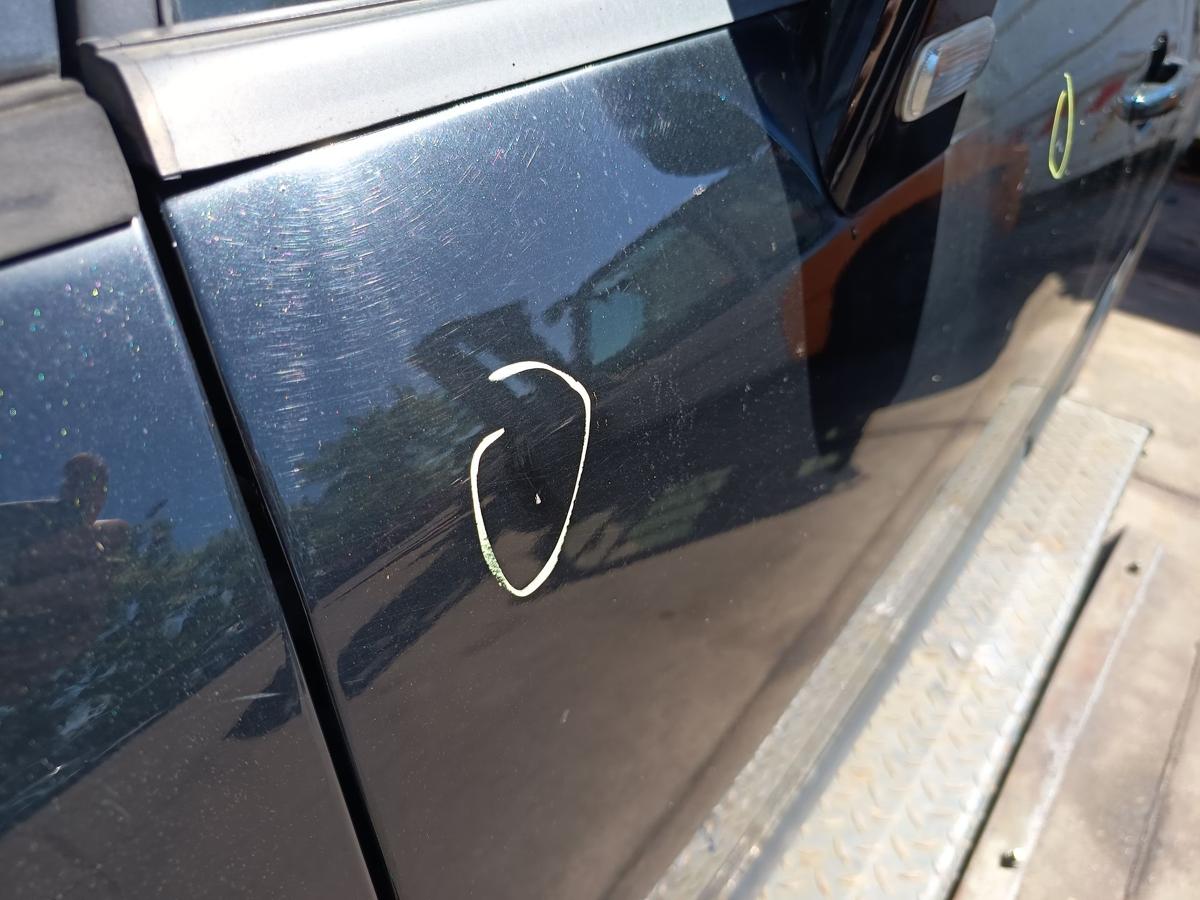 Citroen C4 5t&uuml;rig original T&uuml;r vorn links Fahrer Rohbau KTV Perla Nera Bj 2009