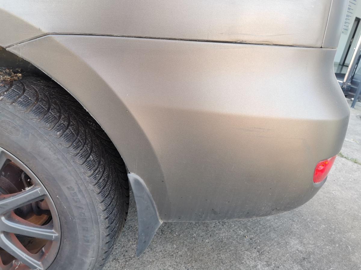 Hyundai Santa Fe CM Stossfänger Stossstange Bumper hinten foliert TEXT BILDER