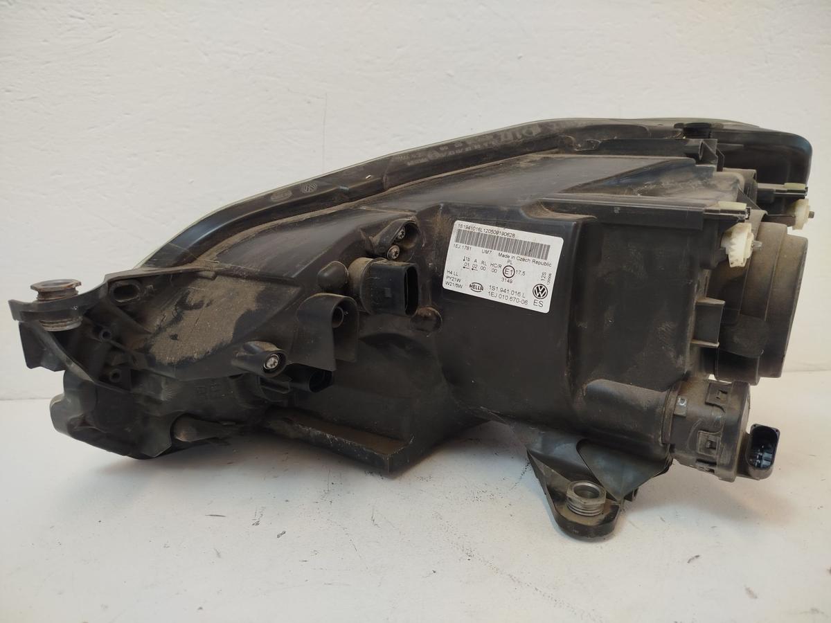 VW UP! AA Scheinwerfer vorn rechts Lampe Frontscheinwerfer Halogen bis 2016