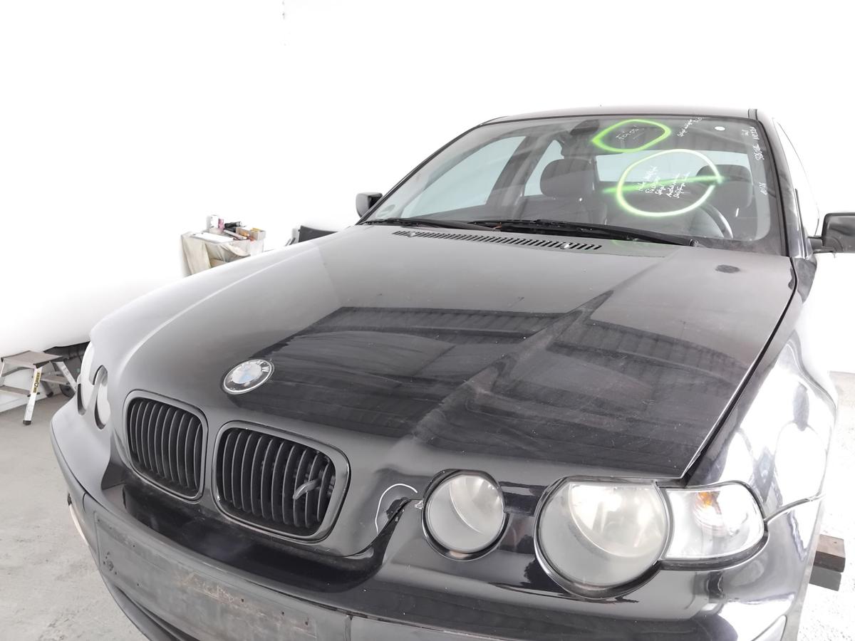 BMW 3er E46 Compact original Motorhaube Deckel vorn 475 Blacksapphire BJ2002