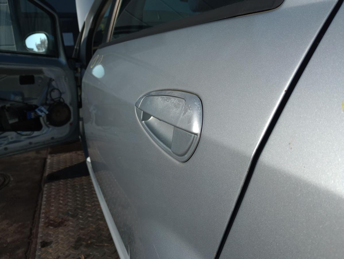 Fiat Grande Punto orig Tür hinten links Fond Fahrerseite 589/A Jungle grey Bj 09