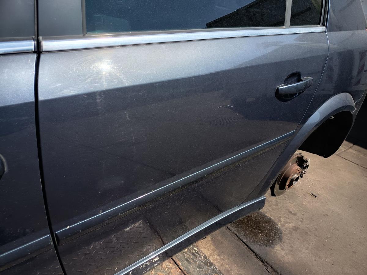 Opel Signum original T&uuml;r hinten links Z168 Metro Blau Baujahr 2007