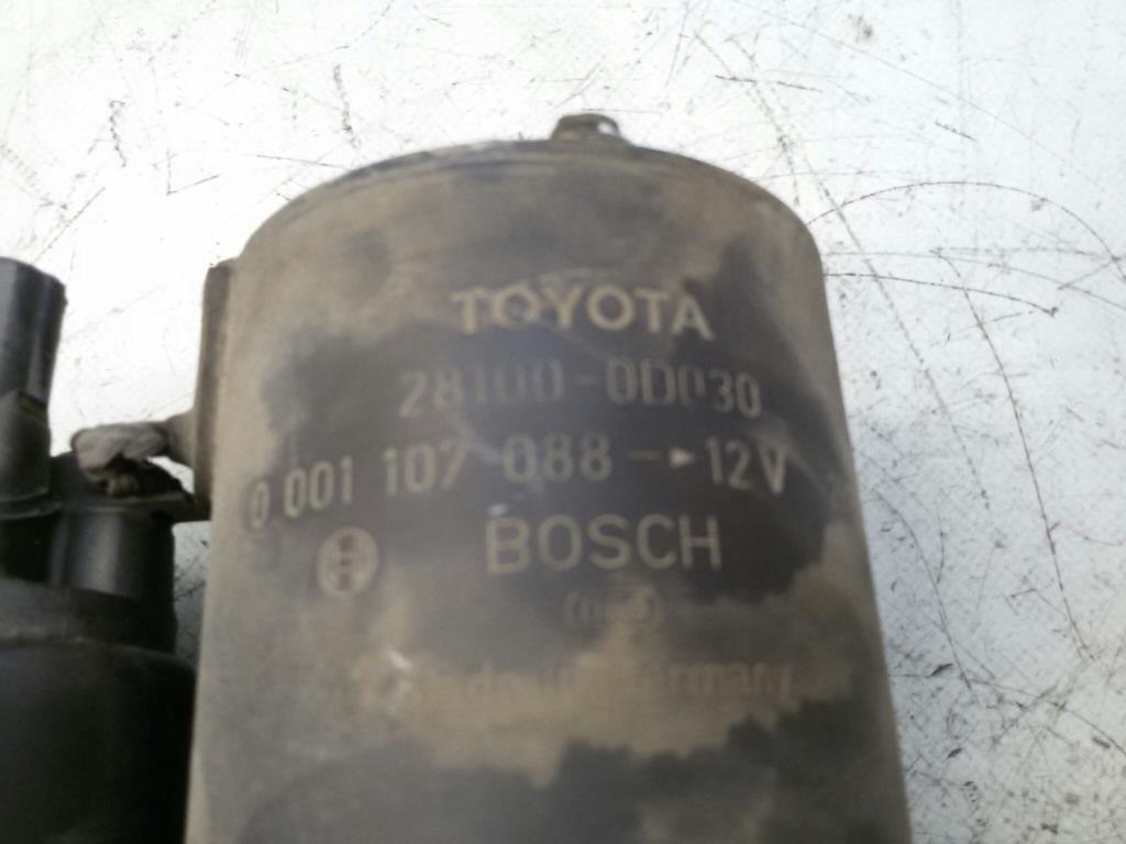 Toyota Corolla E12 BJ2002 original Anlasser Starter 0001107088 BOSCH 1.4 71kw 4ZZ