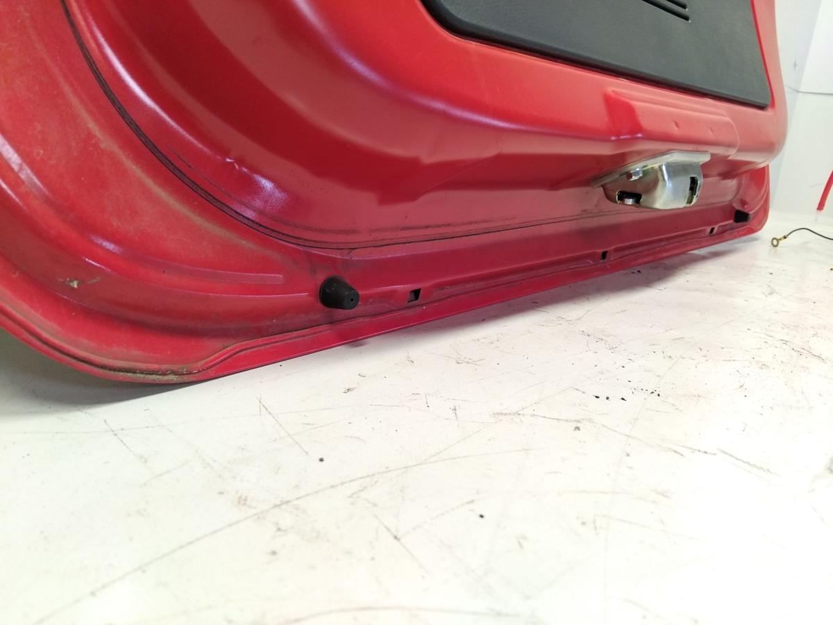 Chevrolet Matiz KLAK Heckklappe rot uni 71U Super Red mit Heckscheibe BJ2009
