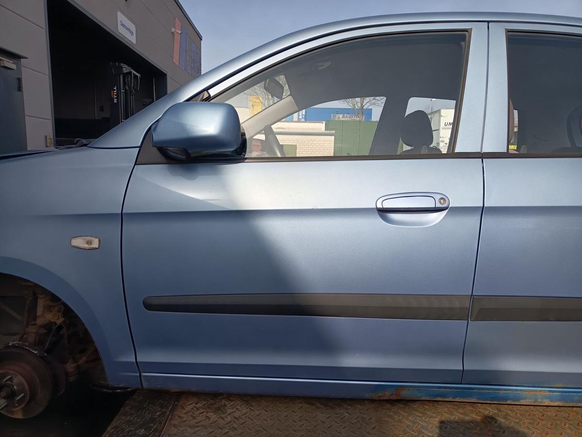 Kia Picanto BA original T&uuml;r vorne links L6 Diamantblau vor Facelift Bj 2007