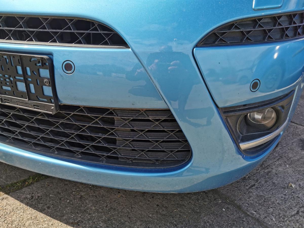 Citroen C4 Picasso U Stossstange Stossfänger Bumper vorn NSW PDC KNY Blau Tivoli