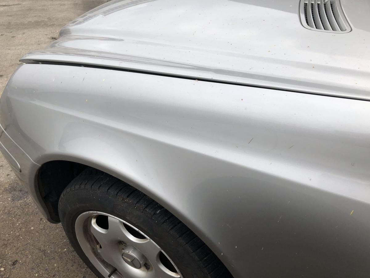 Mercedes W211 Limo E Klasse Kotflügel vorn links Farerseite 723 Cubanitsilber