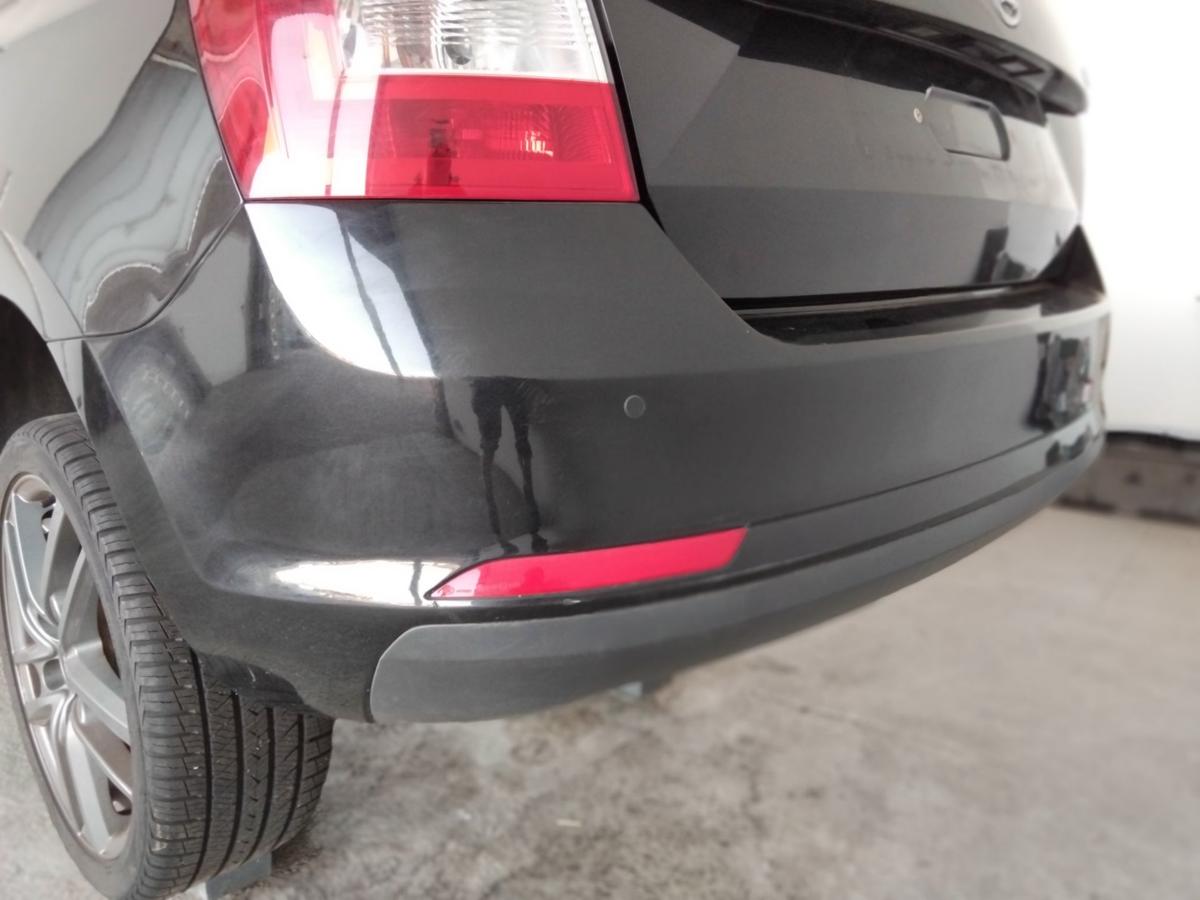 Skoda Rapid NH Spaceback orig Sto&szlig;stange Sto&szlig;f&auml;nger hinten PDC BJ2013 LF9R Blackmagic