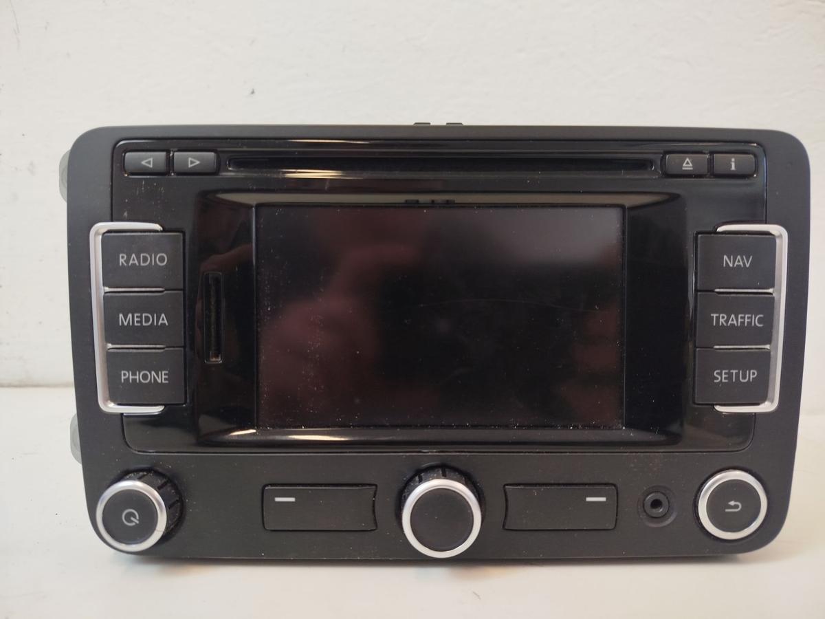 VW Passat 3C B7 Variant Radio Navigationssystem RNS315 kein Code Autoradio OEM